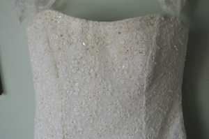 Swarovski Crystals on bodice