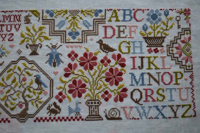 Sampler Aux Bouquets