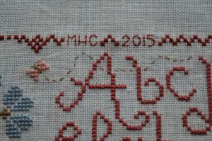 Sampler Aux Bouquets