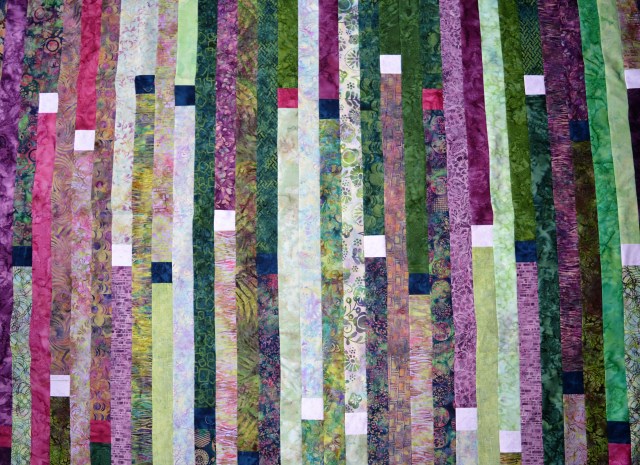 Jelly Roll Race Quilt