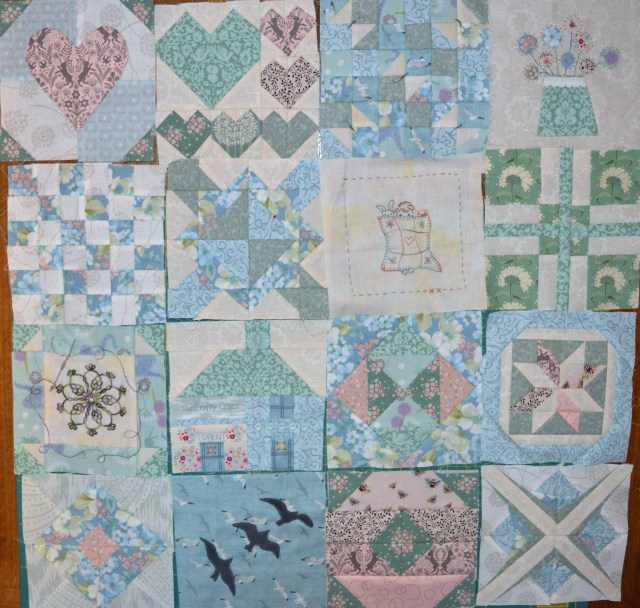 Splendid Sampler Blocks so far!