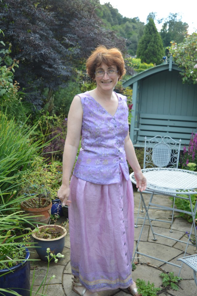 Vintage Silk Sari Outfit