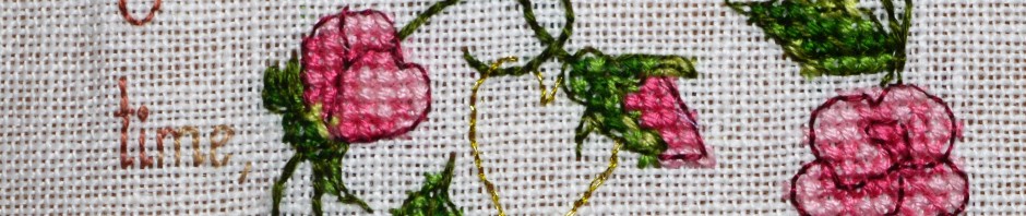 Sweet Roses cross-stich by Faby Reilly