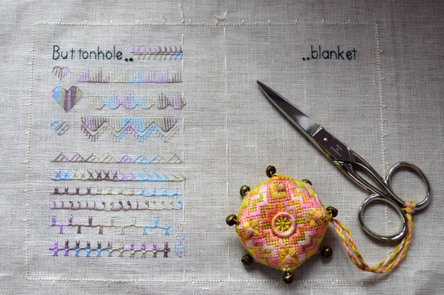 Stitch Sampler  buttonhole