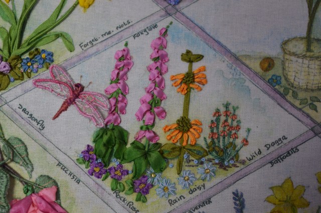 Stumpwork and Ribbon Embroidery