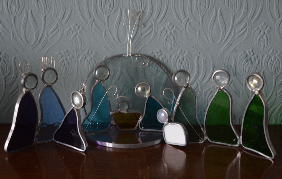 Stained Glass Nativity