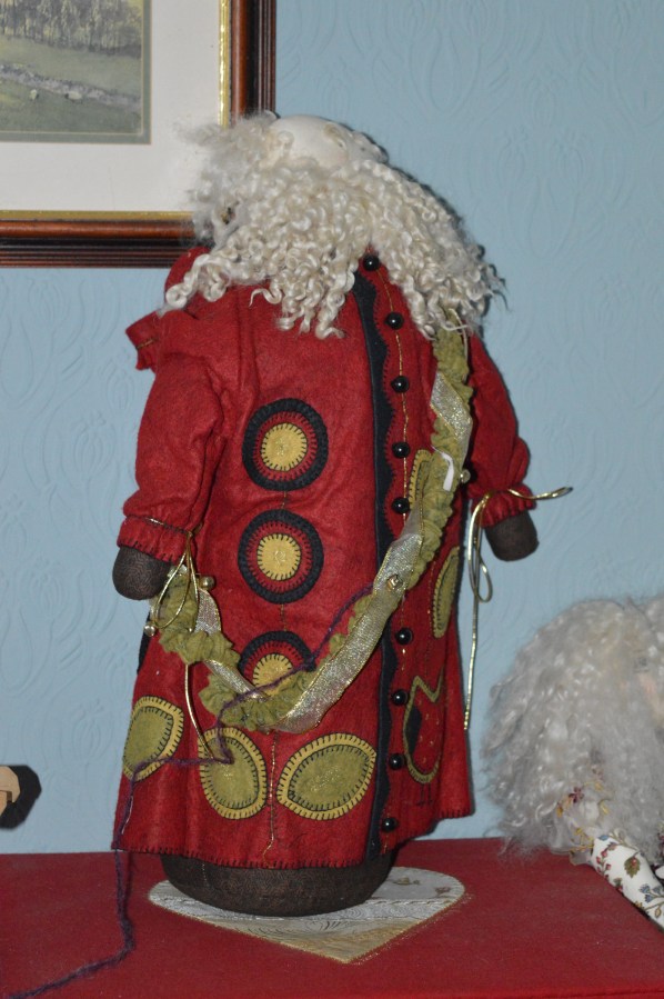 Felt Embroidered Santa