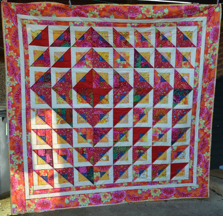 Radiant Quilt in Kaffe Fassett Fabrics