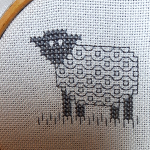 Blackwork Sheep