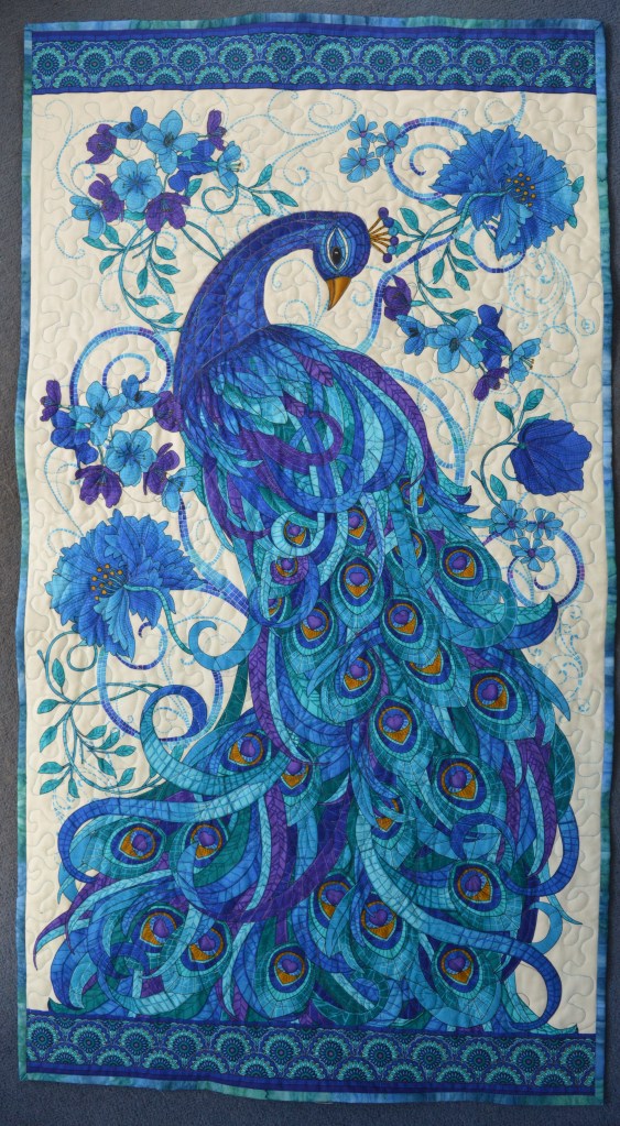 Quilted Peacock