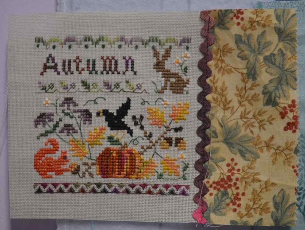 Autumn cross-stitch small