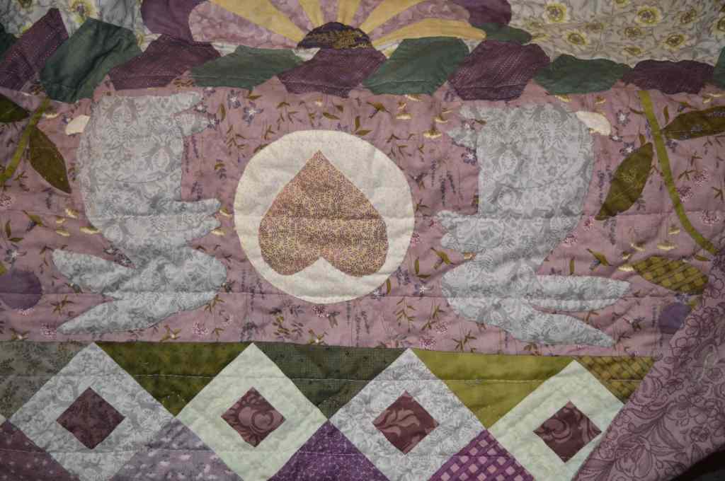 Down the Rabbit Hole quilt