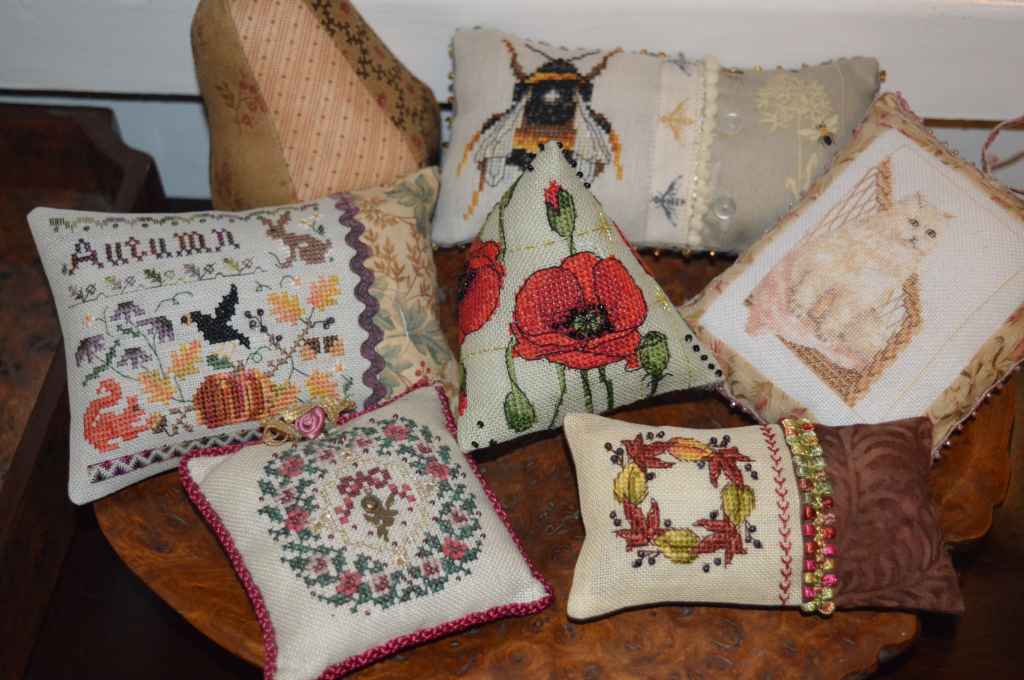 Autumn cross-stitch smalls